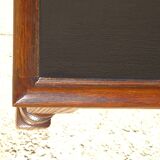 Small rustic bedside table