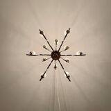 Bicolor chandelier