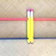 Small wall shelf for pencils Pierre Sala Clairefontaine collection 1980