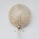Barovier & Toso Murano Gold Glass and Brass Wall Light, Italy, 1960s
