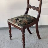 Mahogany dining room set, work in English 19th century