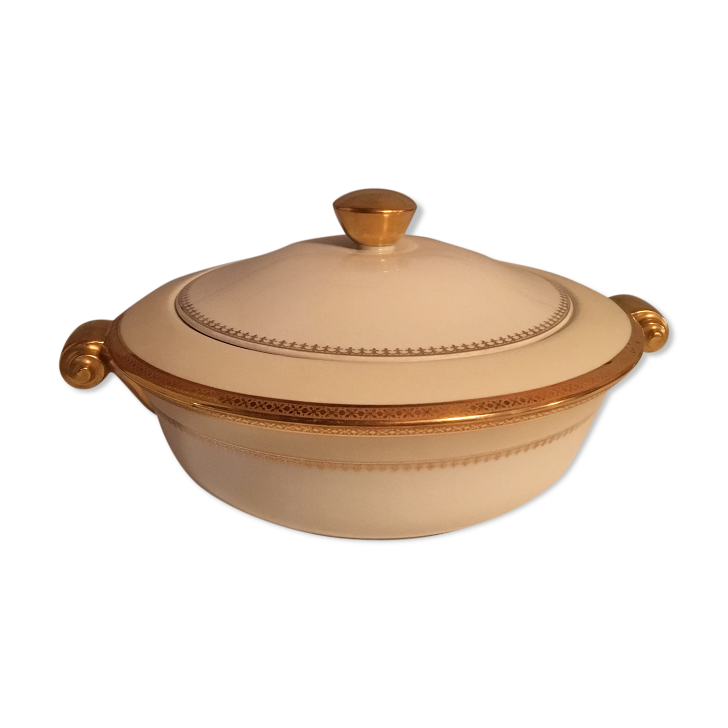 Limoges Raynaud porcelain vegetable