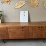 Vintage Scandinavian teak sideboard from the 60s