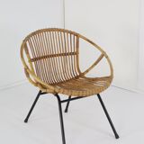 Tabouret en rotin Rohé Noordwolde 'Neerkant'