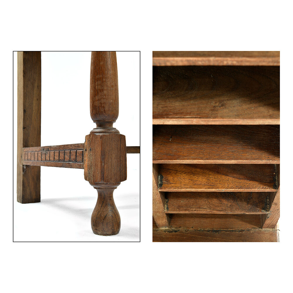 Craftsman's furniture with 55 bins