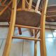 Vintage four-quarter bistro chairs