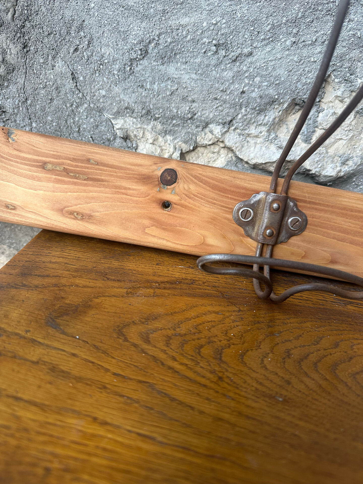 Vintage coat rack hooks