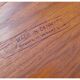 Danish round table by Oluf Th. Larsen Scandinavian teak vintage 1960