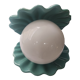Shell lamp year 70 vintage ceramic