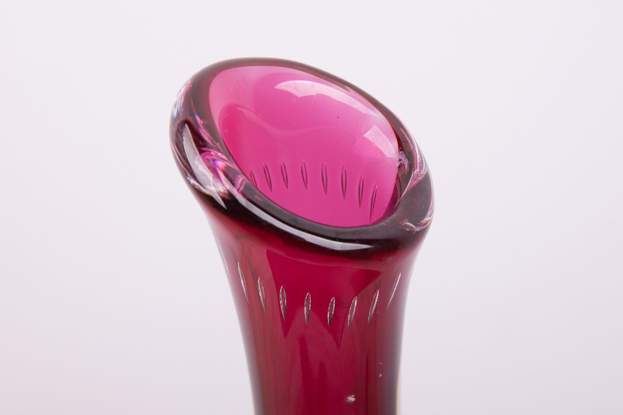 Vase de Vicke Lindstrand pour Kosta années 1950