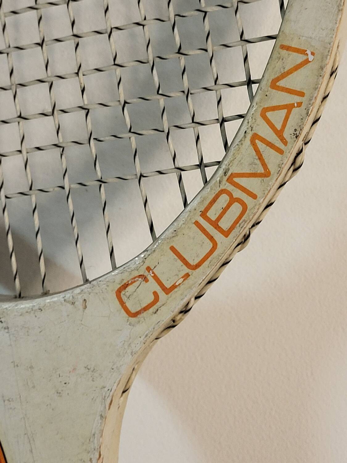 Vintage tennis racket