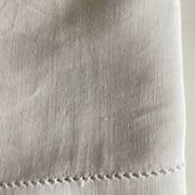 Modernist XL sheet in art deco linen thread L240