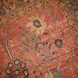 Handmade antique Indian Loristan rug 176cm x 268cm 1880s - 1B143