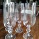 Lot de 4 flûtes à champagne en cristal