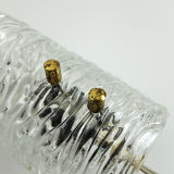 Vintage Swedish wall lamp model 8493 by Carl Fagerlund for Orrefors, 1960s