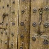 18th century wooden gate