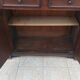 Buffet with 2 bodies Louis XIII in walnut, 19th century.