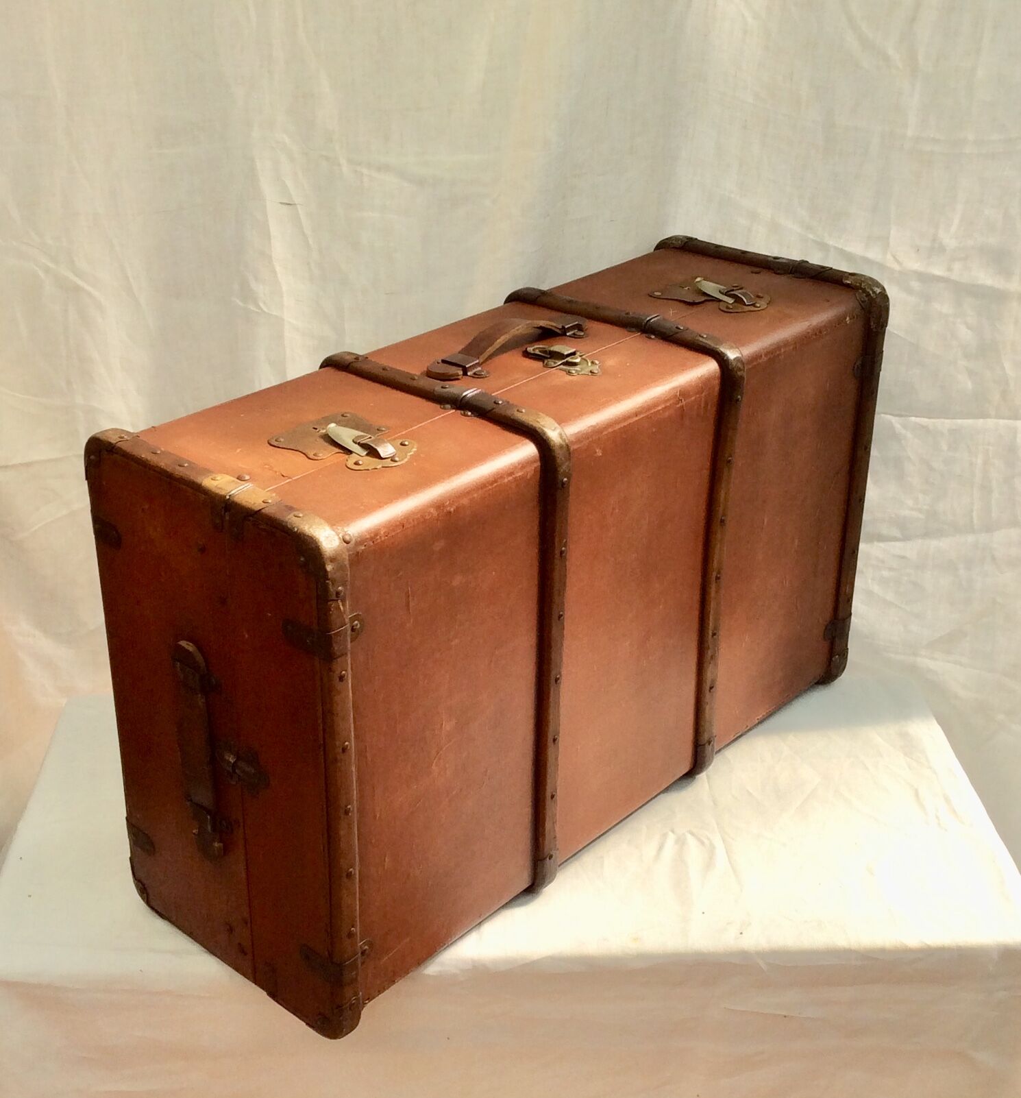 Vintage travel trunk