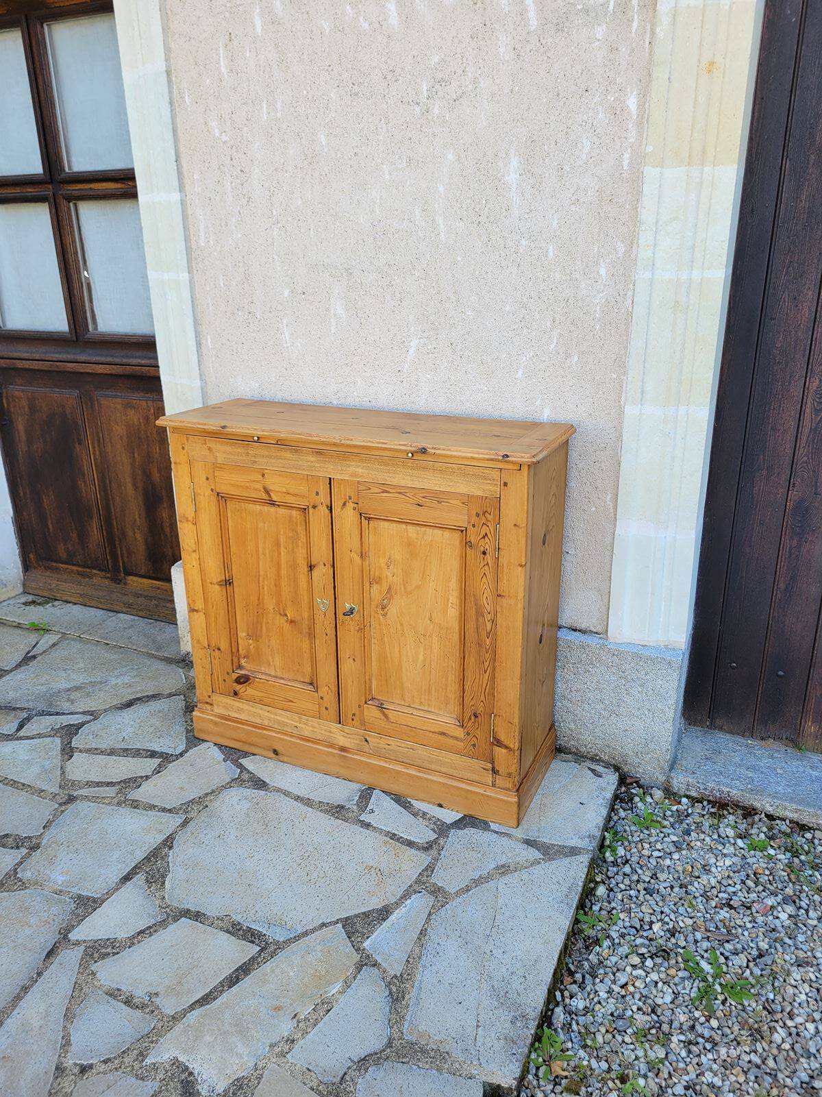 Narrow old sideboard