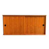 Golden oak sideboard