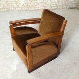 Modernist art deco armchair
