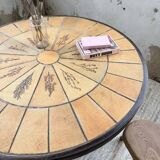 Herbier Capron ceramic dining table