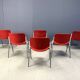 Vintage DSC 106 Side Chairs by Giancarlo Piretti for Castelli, 1970s - set