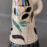 Pair of vases with handles made in Belgium 1950/1960.