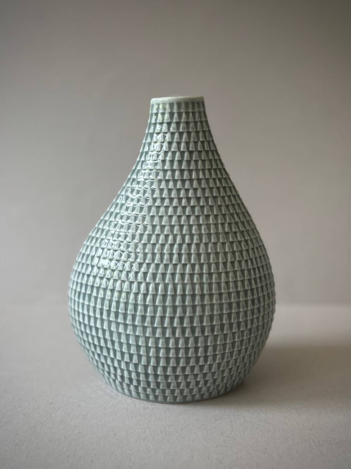 Paire vase série Reptile gris, Gustavsberg, Suède