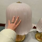 Murano Glass Table Lamps Set of 2 PAF Studio Milan