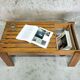 Table basse vintage en bois