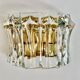 Venini wall lamp in crystal glass, Italy 1960