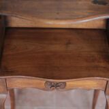 Bedside table, nightstand wood, accent furniture, antique furniture.