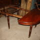 Table 6 pieds à bandeau époque Louis Philippe en acajou de cuba