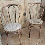 Pairs of small children's chairs