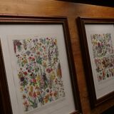 Lithographie originale sur l'art gothique