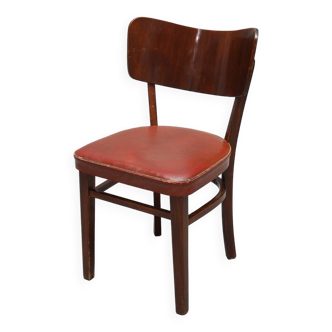 Chair probably Werner West red imitation 1900 Denmark