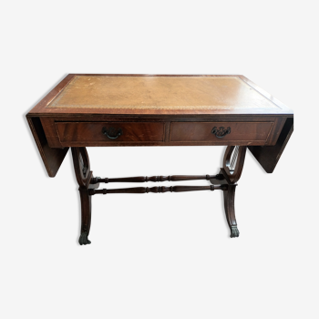 Bureau anglais en bois d'acajou