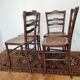 4 bistro chairs