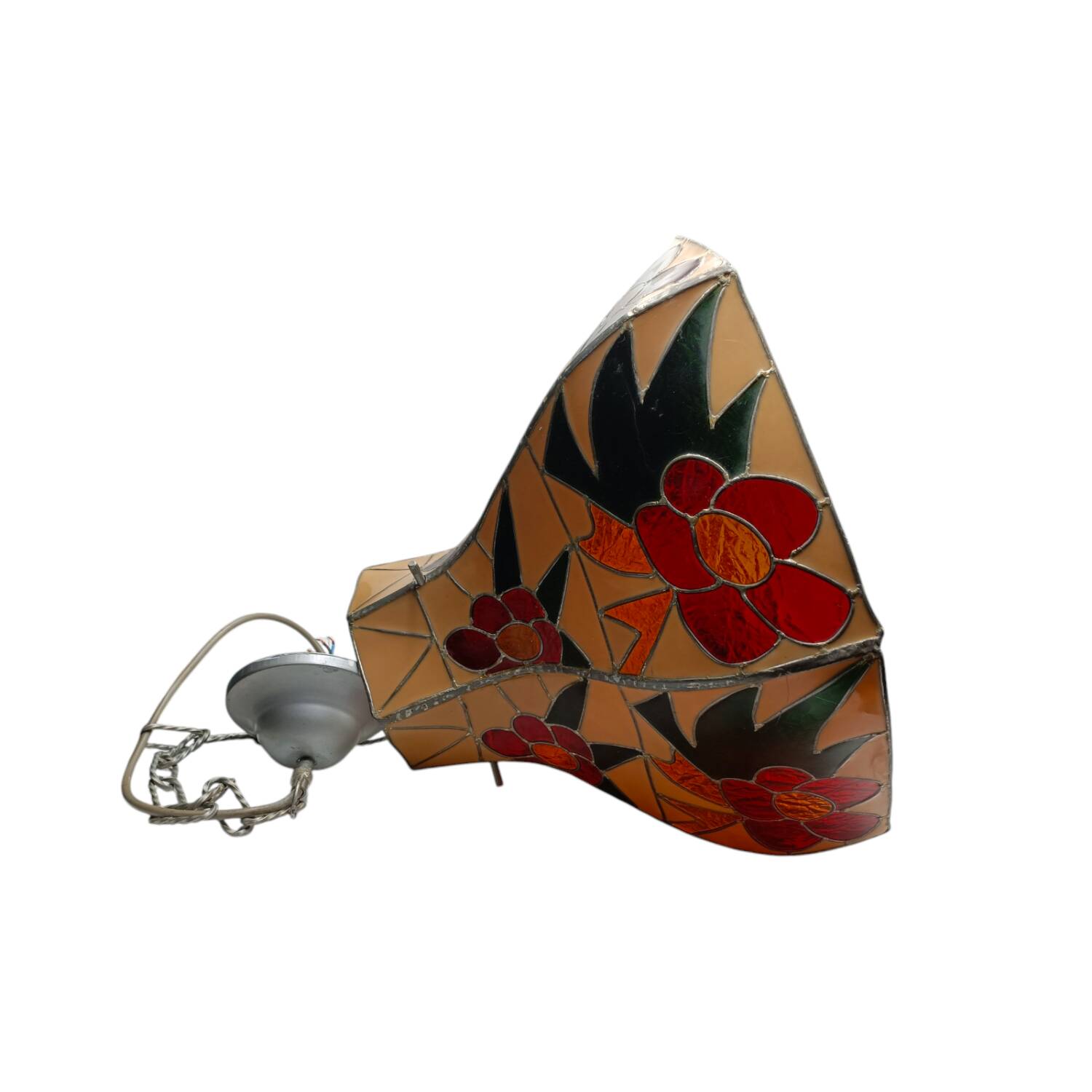 Vintage Tiffany Style Ceiling Lamp