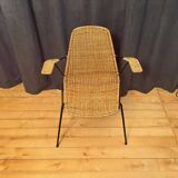 Chair with armrests designed by Gian Franco Legler, Italy, 1950s