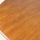 Scandinavian extendable dining table in teak - 1960s