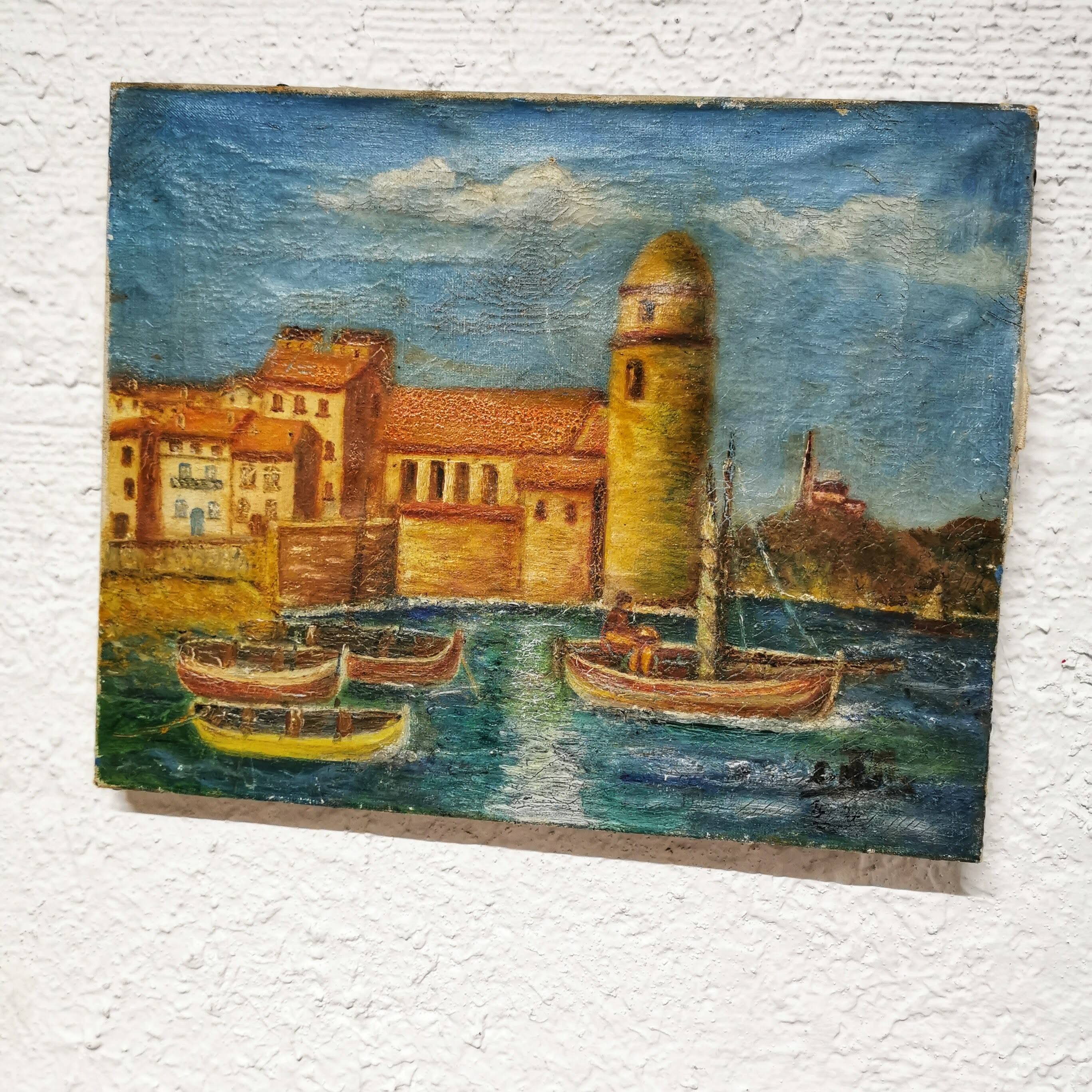 Oil on canvas Collioure