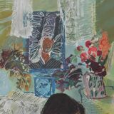 Nancy DELOUIS: Little Girl, original signed lithograph