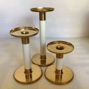 Design trio of candle holders Ingegerd Råman Scandinavian
