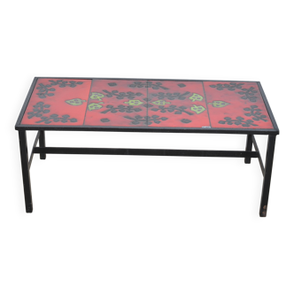 Table en lave émaillé
