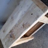 Established 100cm natural solid wood