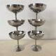 Letang Remy Vintage Stainless Steel Stemmed Cups