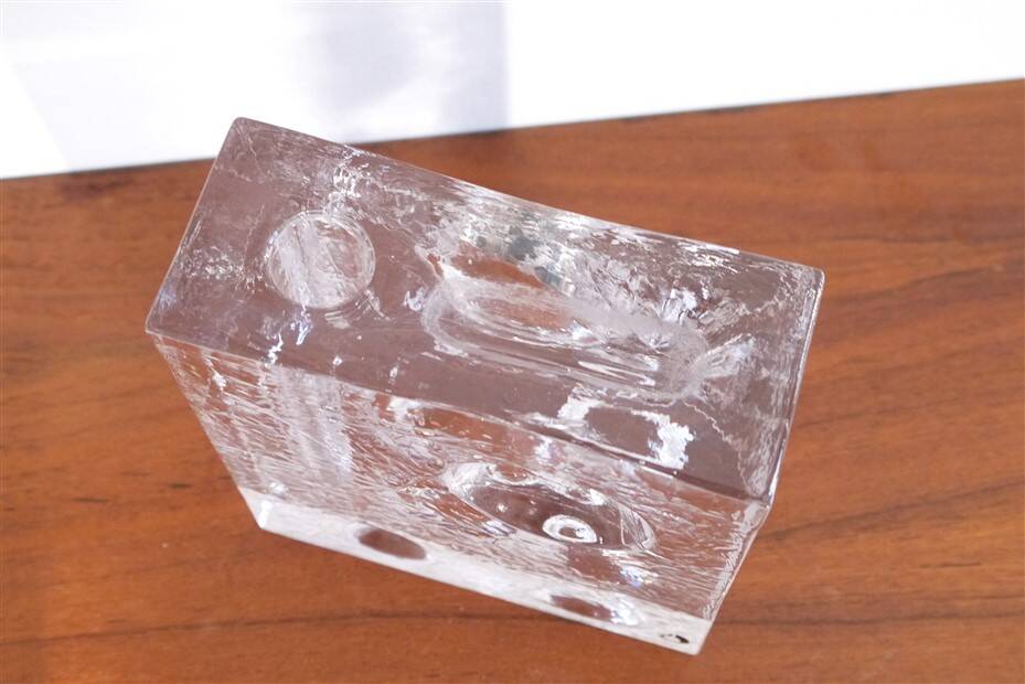 Glass soliflore by Uno Westerberg 1970