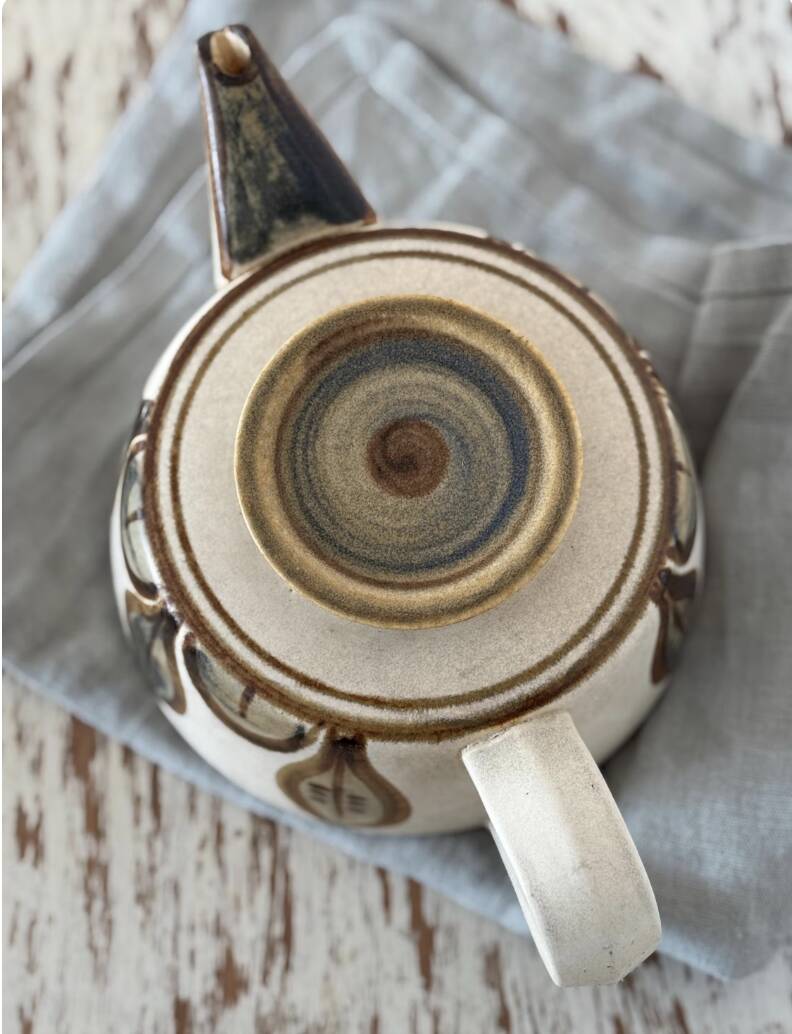 Noomi Backhausen /Søholm Teapot: Danish Mid-Century Stoneware